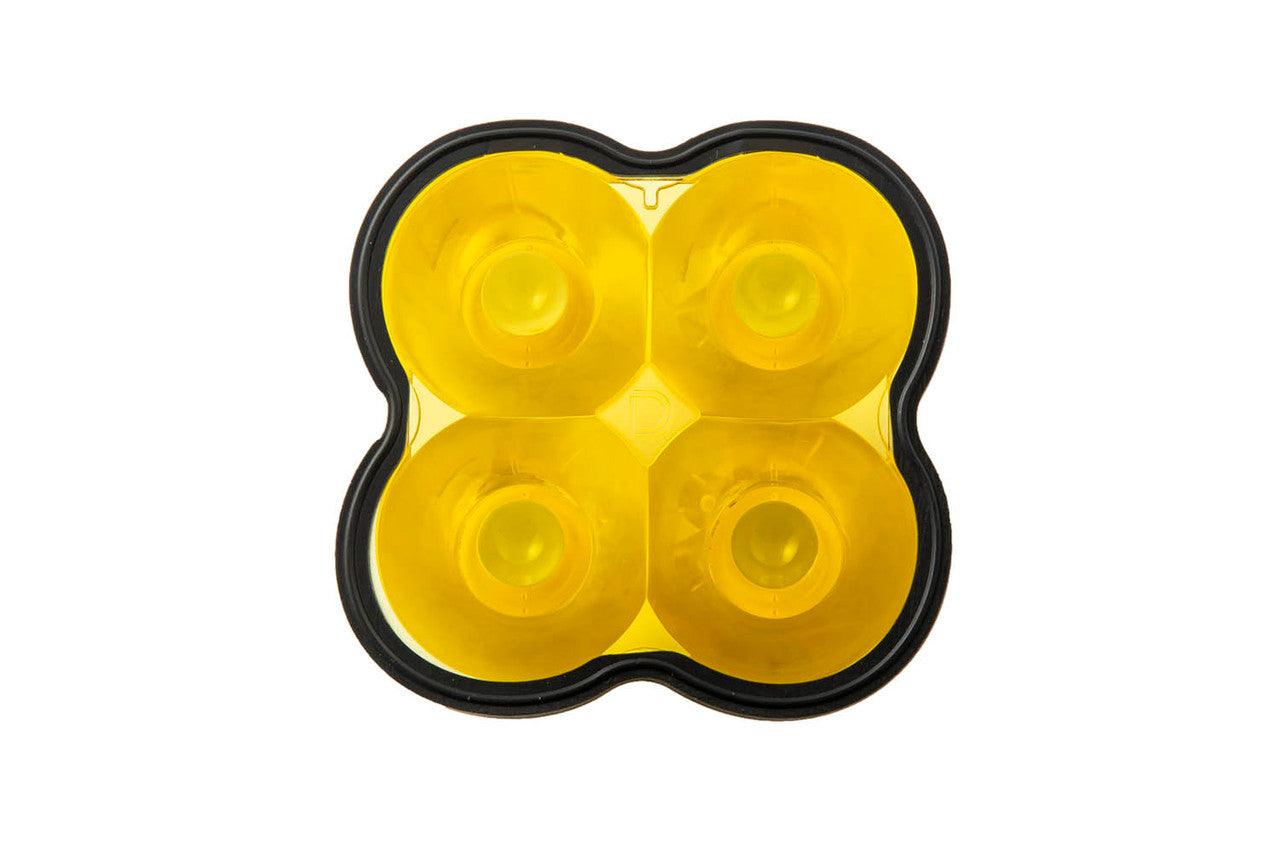 Diode Dynamics SS3 Lens PC Spot Yellow - Apollo Off-Road