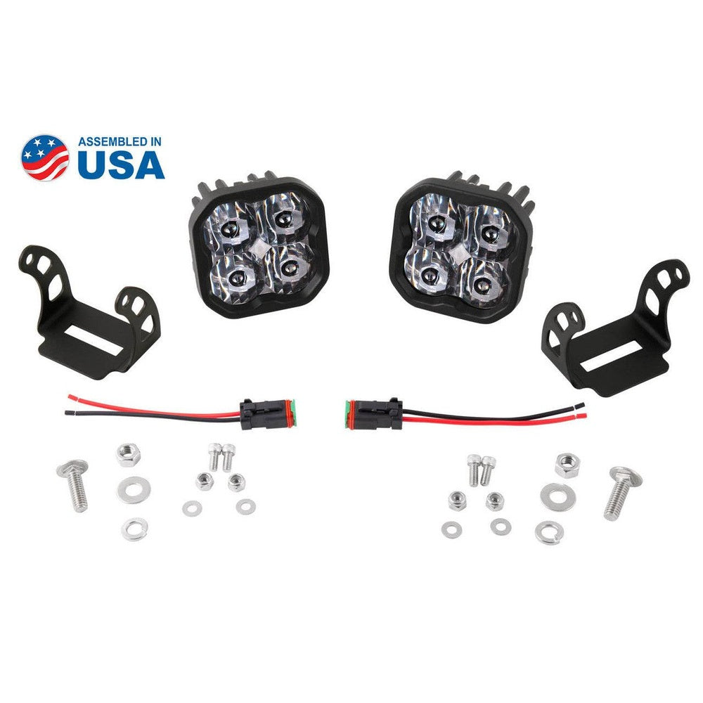 Diode Dynamics SS3 Max ABL White Flood Standard Pair - Apollo Off-Road
