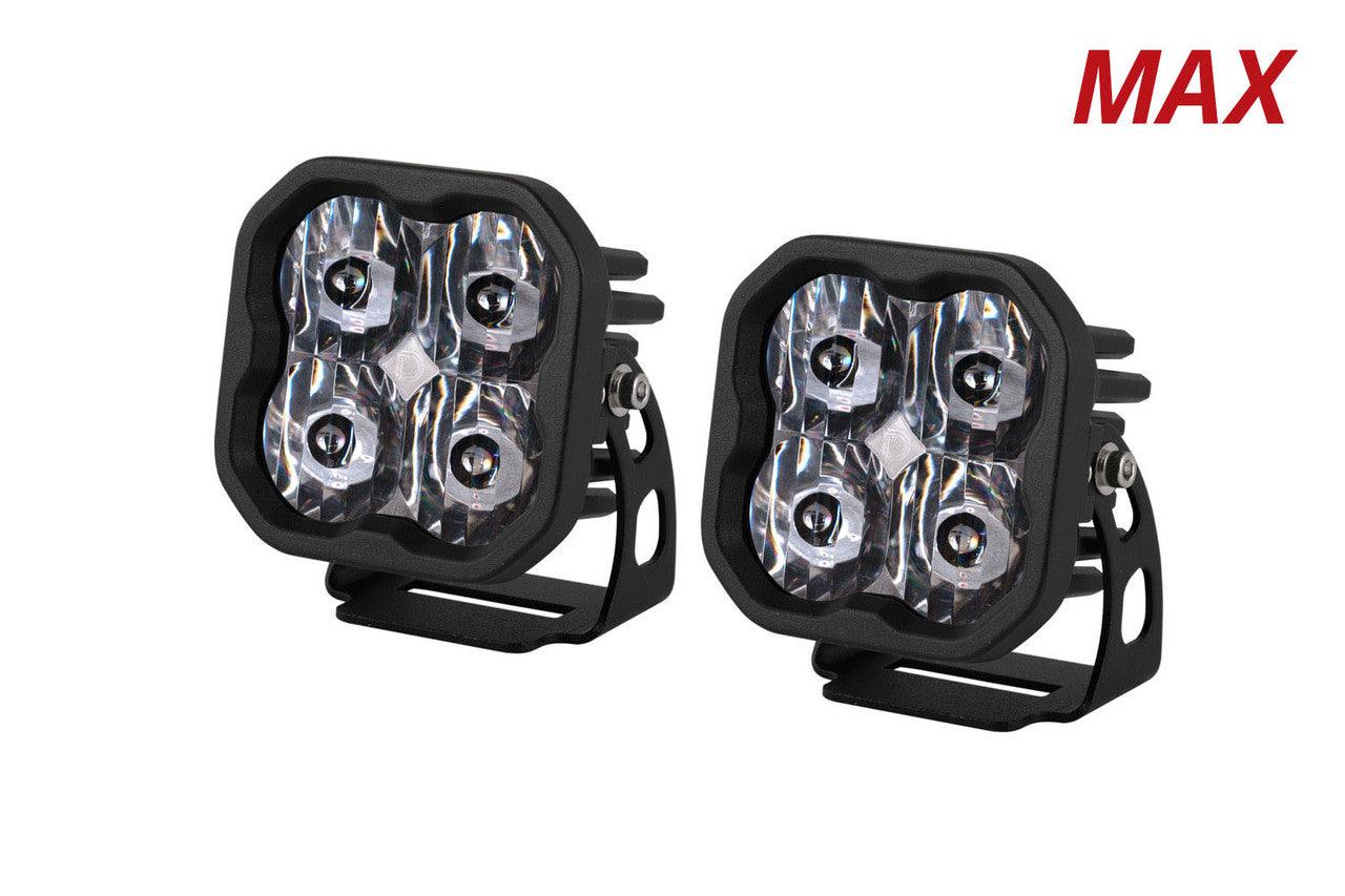 Diode Dynamics SS3 Max ABL White SAE Fog Standard Pair - Apollo Off-Road