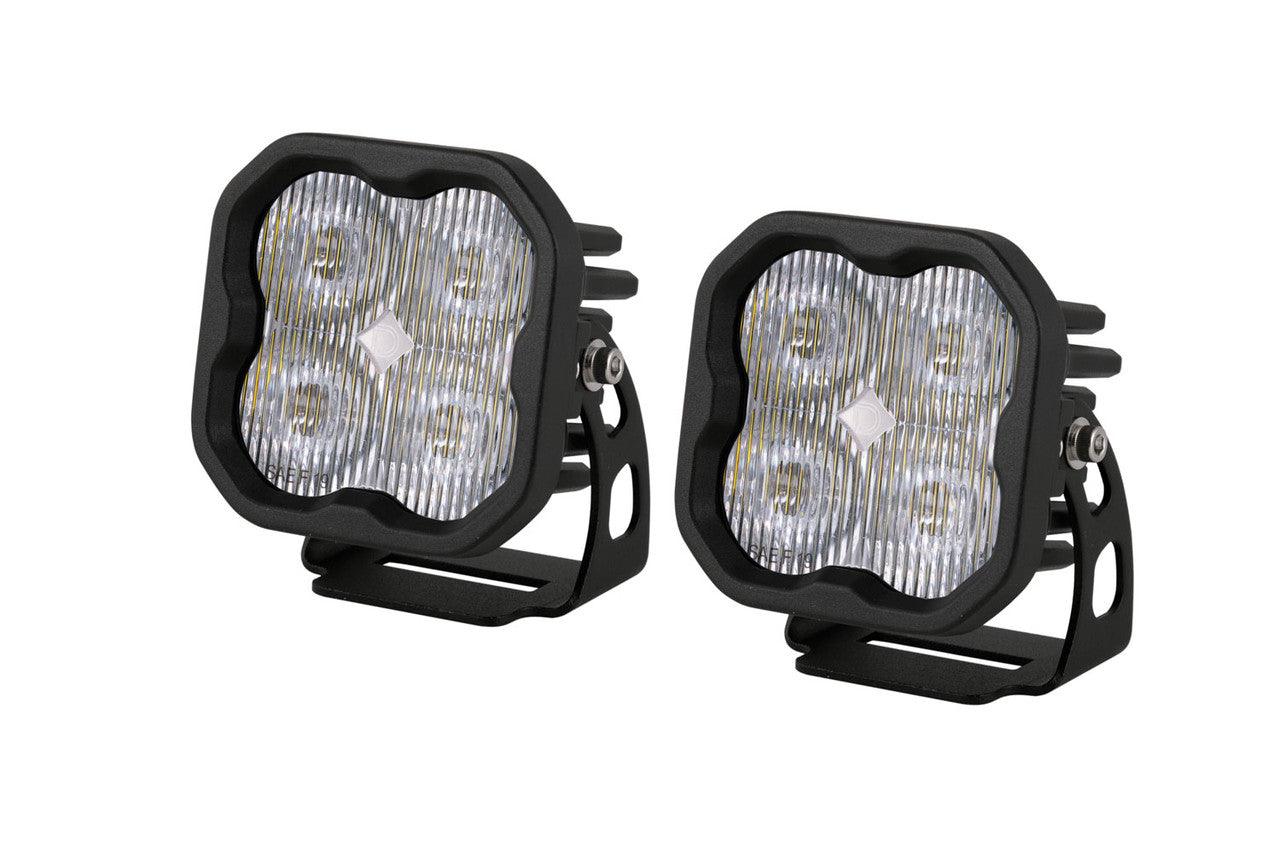 Diode Dynamics SS3 Max ABL White SAE Fog Standard Pair - Apollo Off-Road