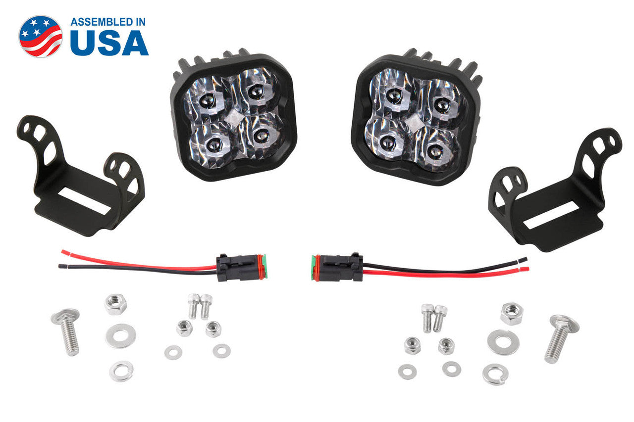 Diode Dynamics SS3 Max ABL White Spot Standard Pair - Apollo Off-Road