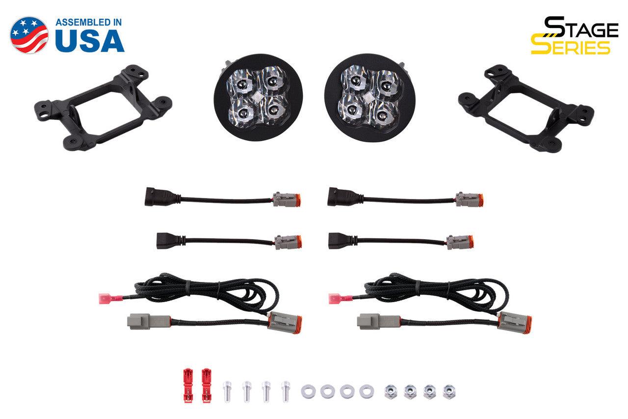 Diode Dynamics SS3 Max Type M Kit ABL Yellow SAE Fog - Apollo Off-Road