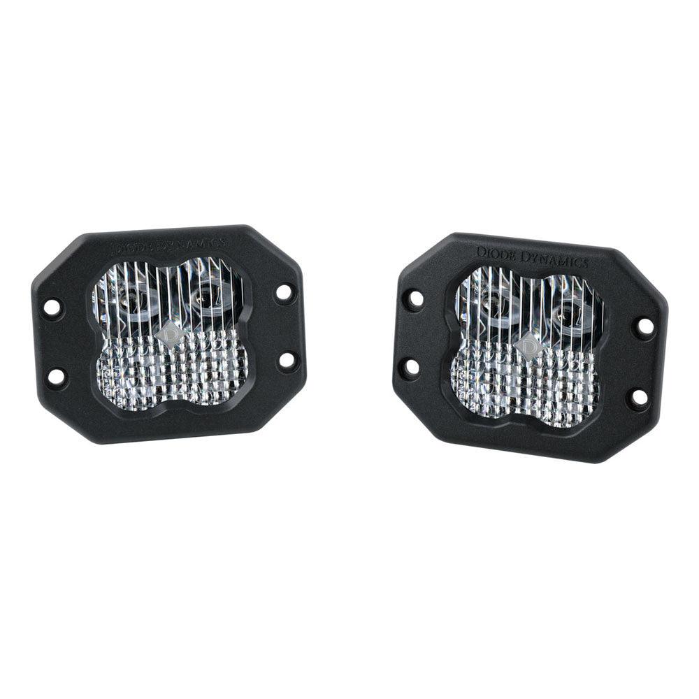 Diode Dynamics SS3 Pro ABL White Combo Flush Pair - Apollo Off-Road