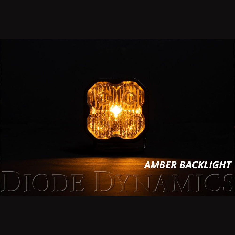 Diode Dynamics SS3 Pro ABL Yellow Driving Standard Single - Apollo Off-Road