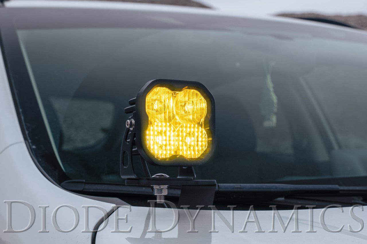 Diode Dynamics SS3 Pro ABL Yellow Flood Standard Pair - Apollo Off-Road