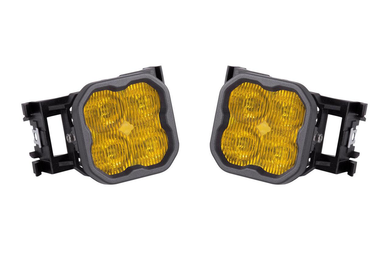 Diode Dynamics SS3 Pro Type X Kit ABL Yellow SAE Fog - Apollo Off-Road