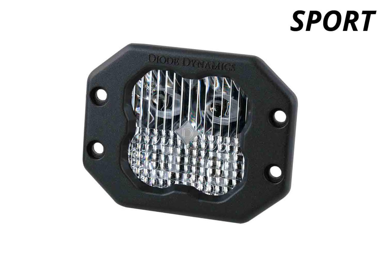 Diode Dynamics SS3 Sport RBL White Flood Flush Single - Apollo Off-Road