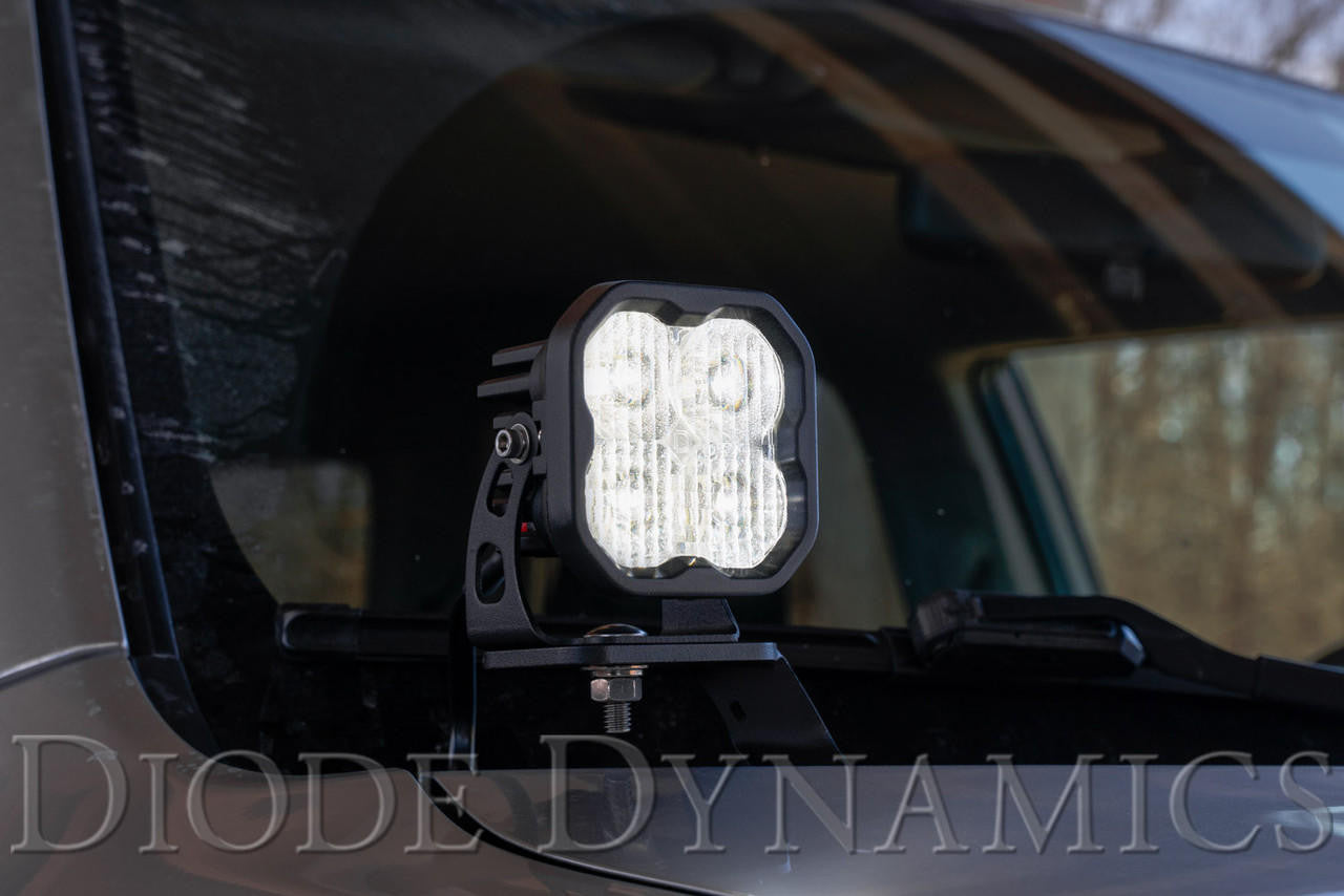 Diode Dynamics SS3 Sport RBL White Flood Standard Pair - Apollo Off-Road