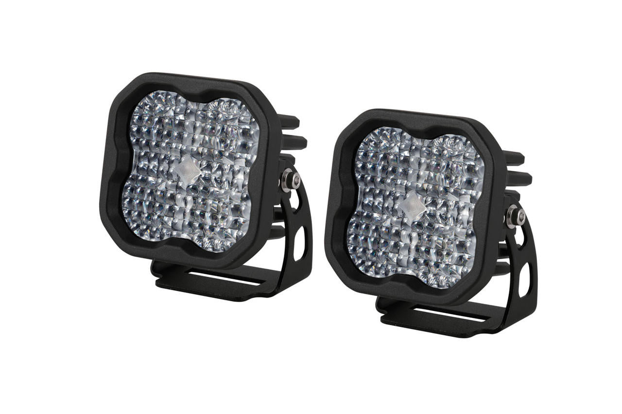 Diode Dynamics SS3 Sport RBL White Flood Standard Pair - Apollo Off-Road