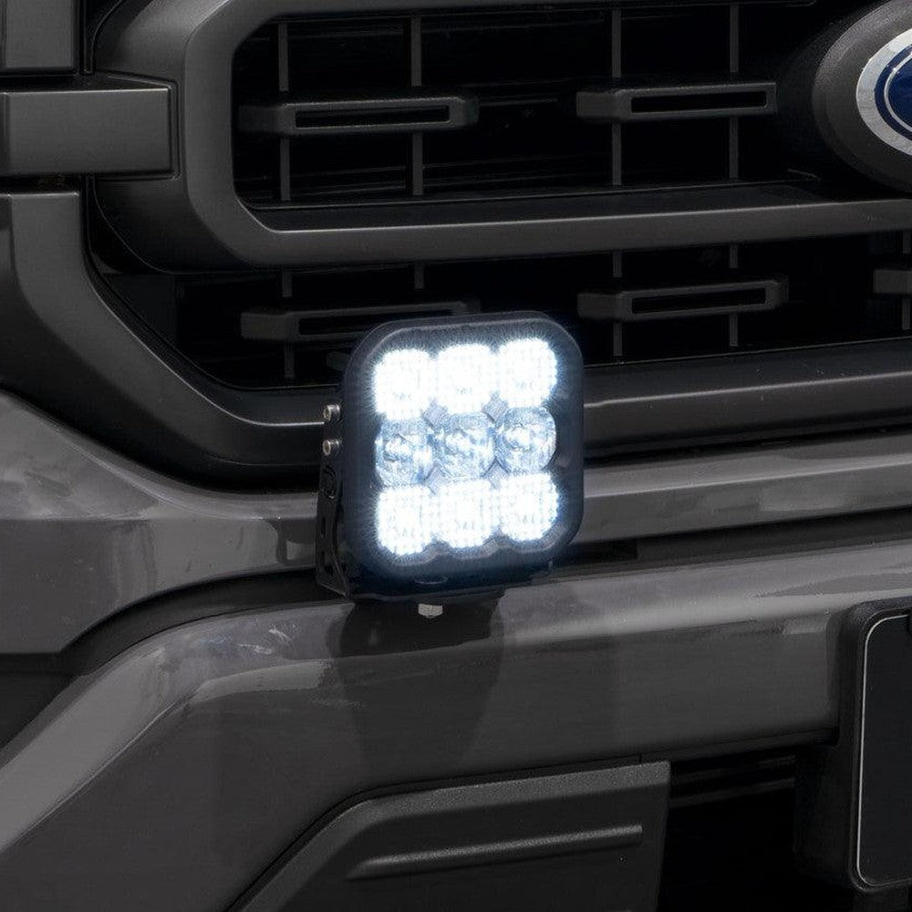 Diode Dynamics SS5 Bumper LED Pod Light Kit for 2021-2022 Ford F-150, Sport White Combo - Apollo Off-Road