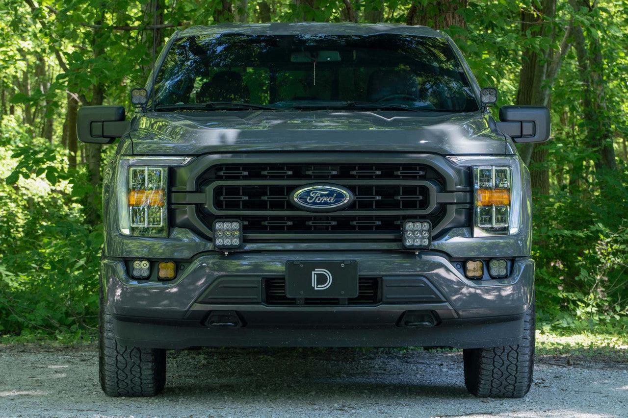 Diode Dynamics SS5 Bumper LED Pod Light Kit for 2021-2022 Ford F-150, Sport Yellow Driving - Apollo Off-Road