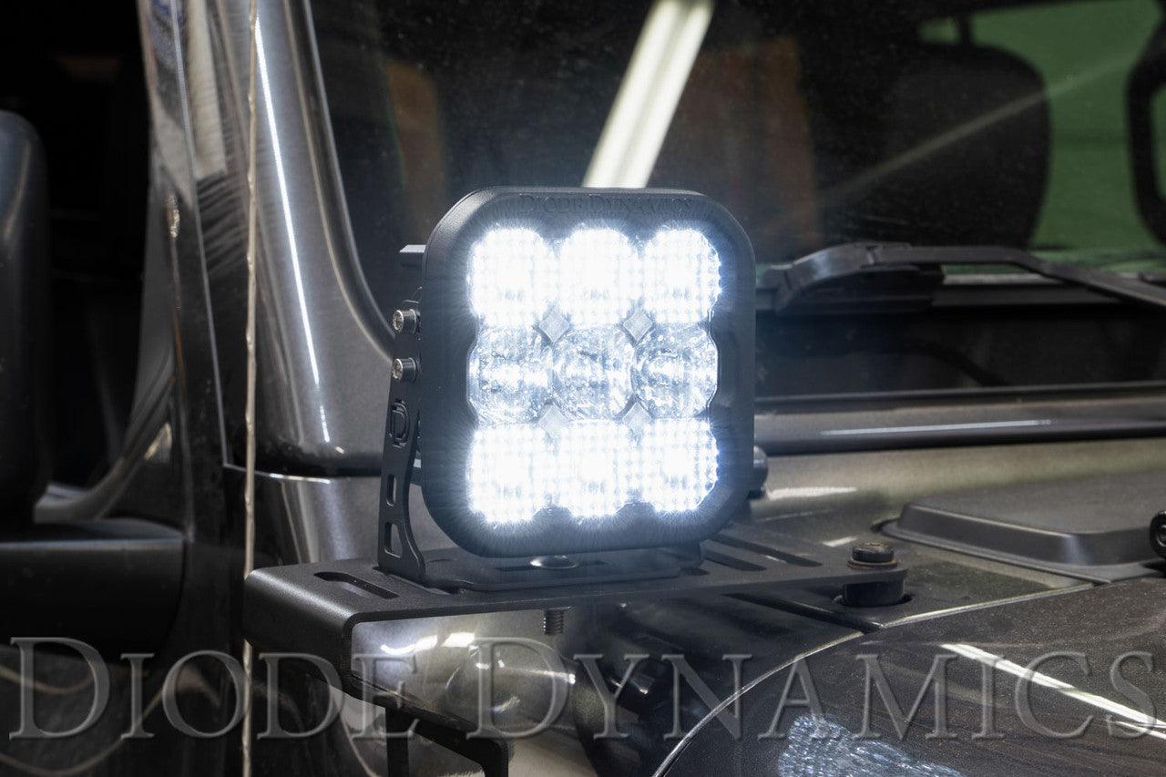 Diode Dynamics SS5 LED Pod Pro White Combo Single - Apollo Off-Road