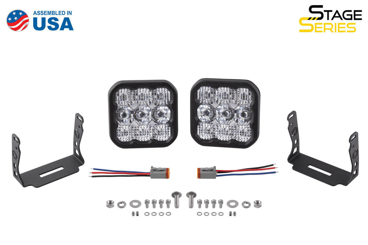 Diode Dynamics SS5 LED Pod Sport White Driving Pair - Apollo Off-Road