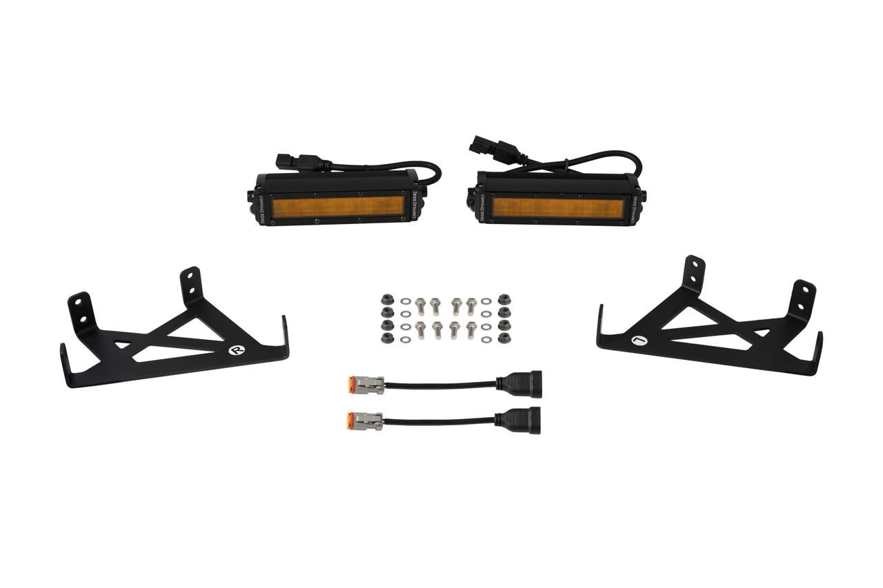 Diode Dynamics SS6 LED Fog Light Kit for 2020-2022 Ford Super Duty - Apollo Off-Road