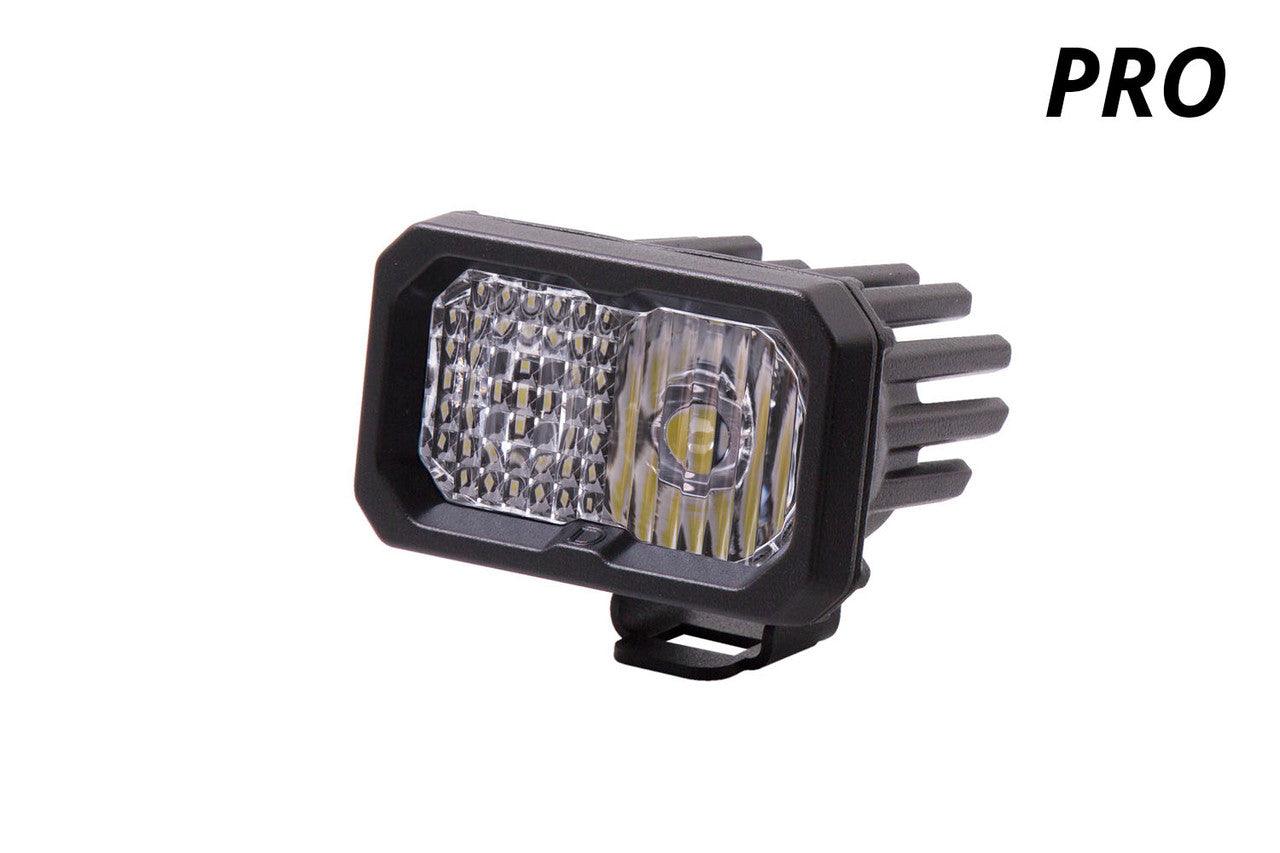 Diode Dynamics Stage Series 2 Inch LED Pod, Pro White Combo Standard ABL Each - Apollo Off-Road