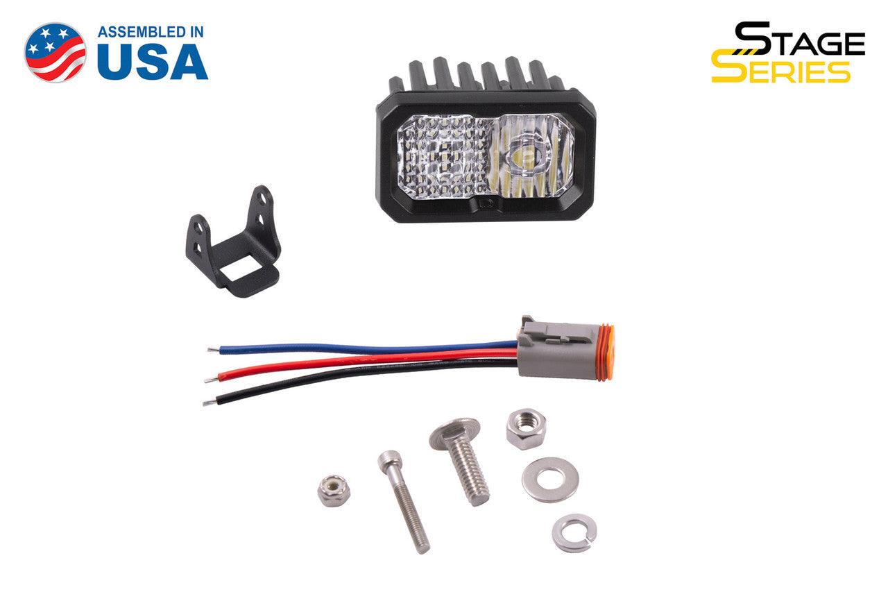 Diode Dynamics Stage Series 2 Inch LED Pod, Pro White Combo Standard ABL Each - Apollo Off-Road