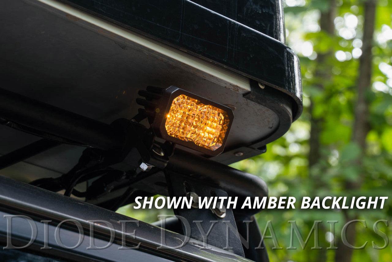 Diode Dynamics Stage Series 2 Inch LED Pod, Pro White Combo Standard RBL Pair - Apollo Off-Road