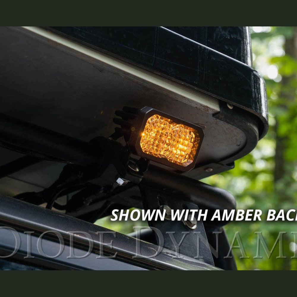 Diode Dynamics Stage Series 2 Inch LED Pod, Sport White Flood Standard ABL Pair - Apollo Off-Road