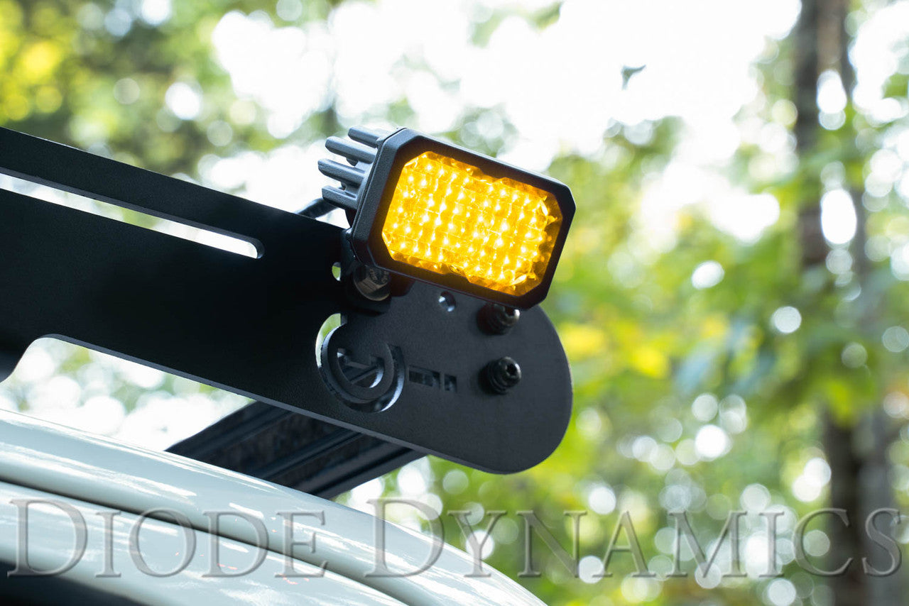 Diode Dynamics Stage Series 2 Inch LED Pod, Sport Yellow Combo Standard ABL Pair - Apollo Off-Road