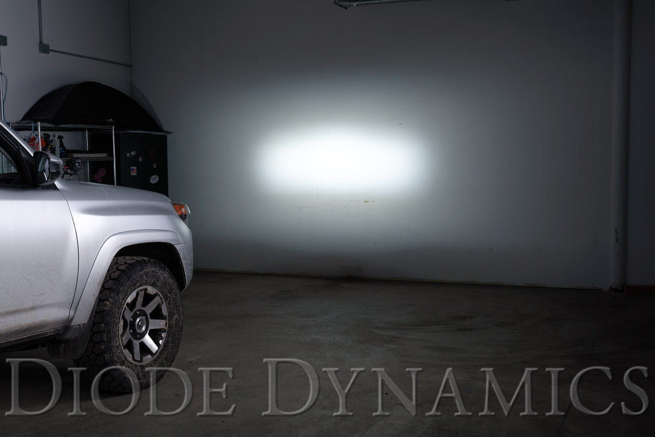 Diode Dynamics Stage Series 2in LED Ditch Light Kit for 2010-2021 Toyota 4Runner Pro White Combo - Apollo Off-Road