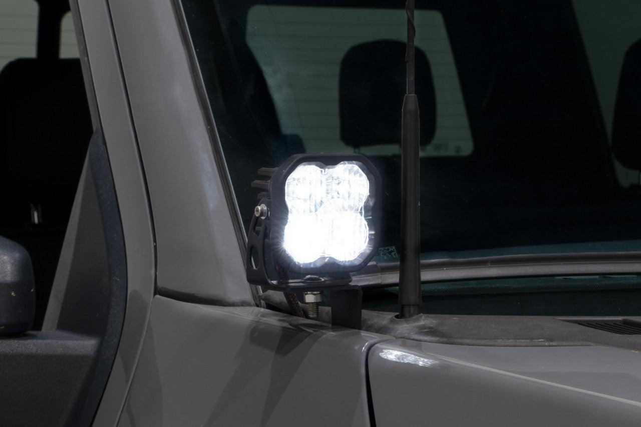 Diode Dynamics Stage Series Backlit Ditch Light Kit for 2021-2022 Ford F-150, SS3 Pro White Combo - Apollo Off-Road
