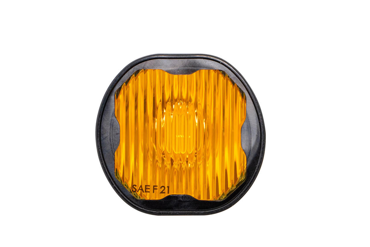 Diode Dynamics Stage Series C1 Lens SAE Fog Yellow - Apollo Off-Road