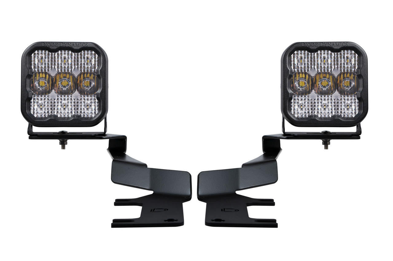 Diode Dynamics Stage Series Ditch-A-Pillar Light Kit for 2017+ Ford Super Duty - Apollo Off-Road