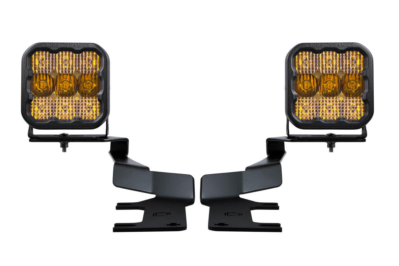 Diode Dynamics Stage Series Ditch-A-Pillar Light Kit for 2017+ Ford Super Duty - Apollo Off-Road