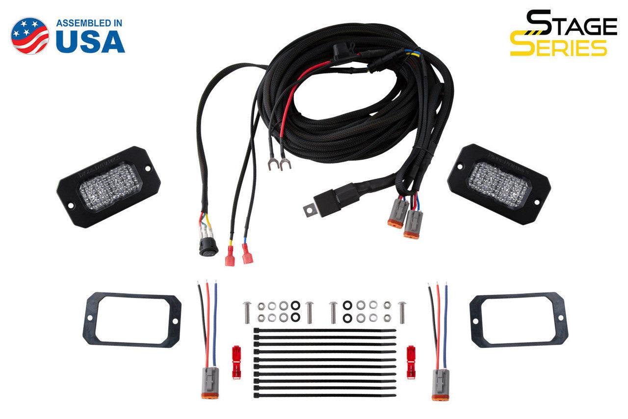 Diode Dynamics Stage Series Flush Mount Reverse Light Kit, C1 Pro - Apollo Off-Road