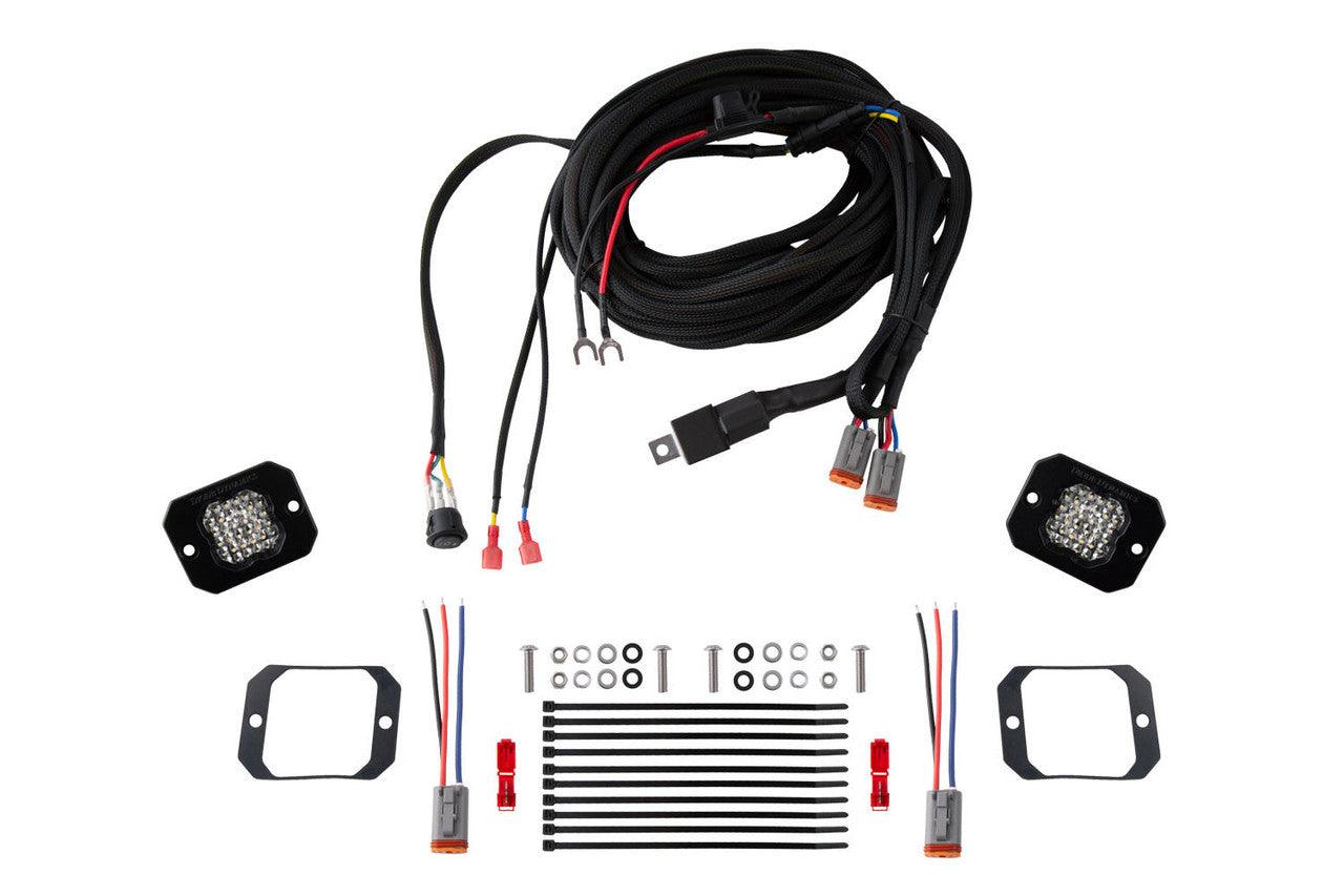 Diode Dynamics Stage Series Flush Mount Reverse Light Kit, C1 Pro - Apollo Off-Road