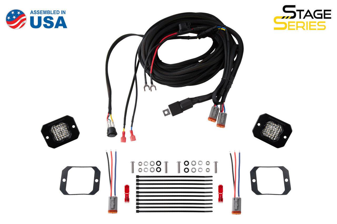 Diode Dynamics Stage Series Flush Mount Reverse Light Kit, C1 Pro - Apollo Off-Road