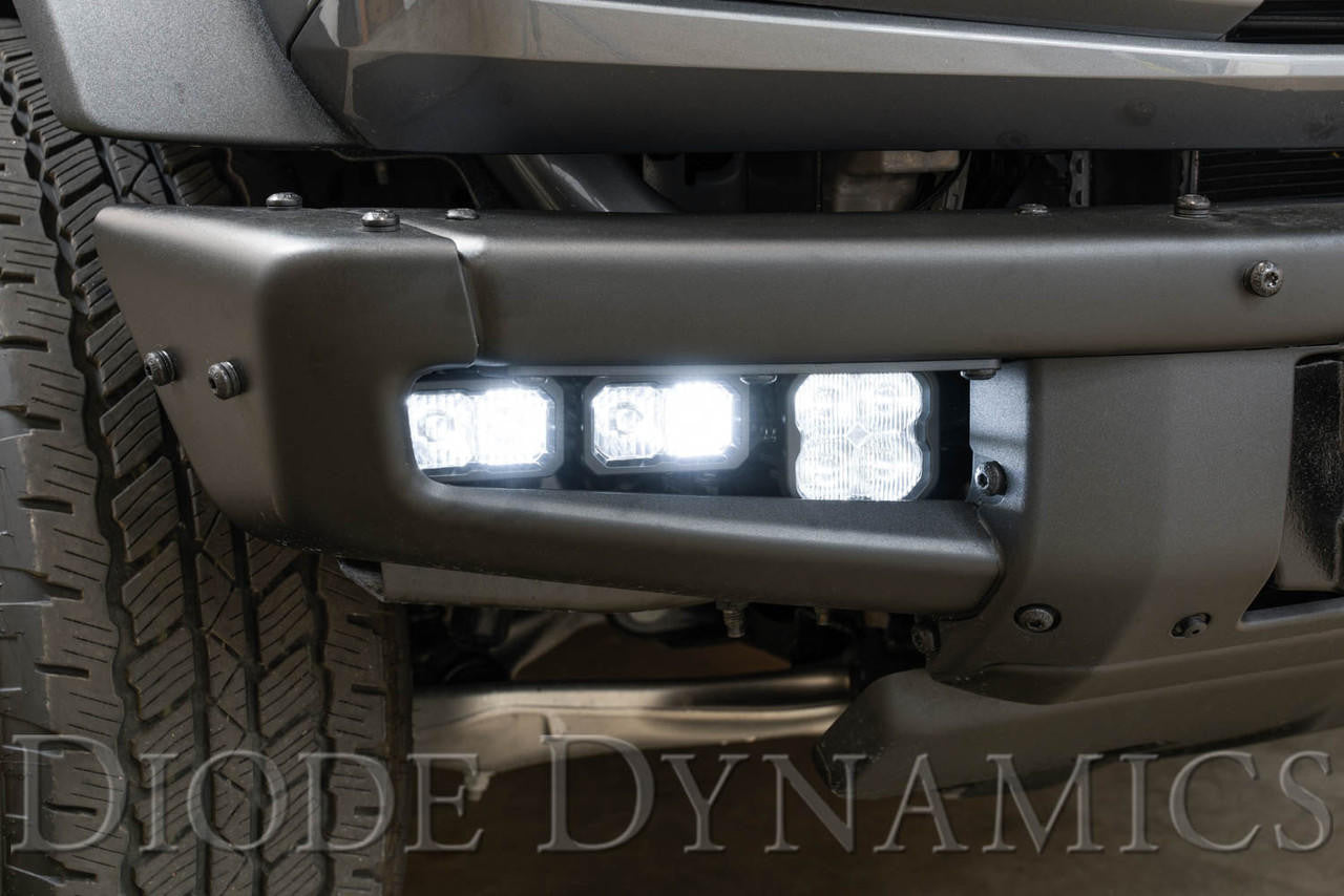 Diode Dynamics Stage Series Fog Pocket Kit for 2021 Ford Bronco, Yellow Pro - Apollo Off-Road