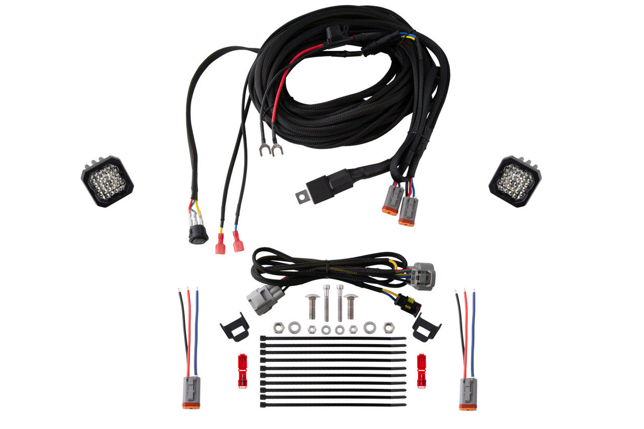 Diode Dynamics Stage Series Reverse Light Kit for 2005-2015 Toyota Tacoma, C1 Sport - Apollo Off-Road
