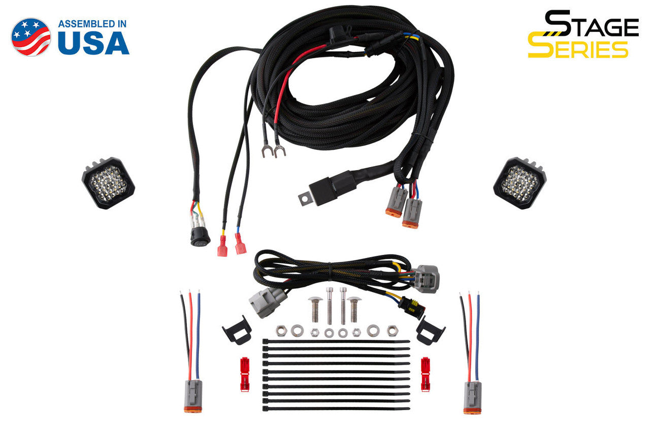 Diode Dynamics Stage Series Reverse Light Kit for 2005-2015 Toyota Tacoma, C1 Sport - Apollo Off-Road