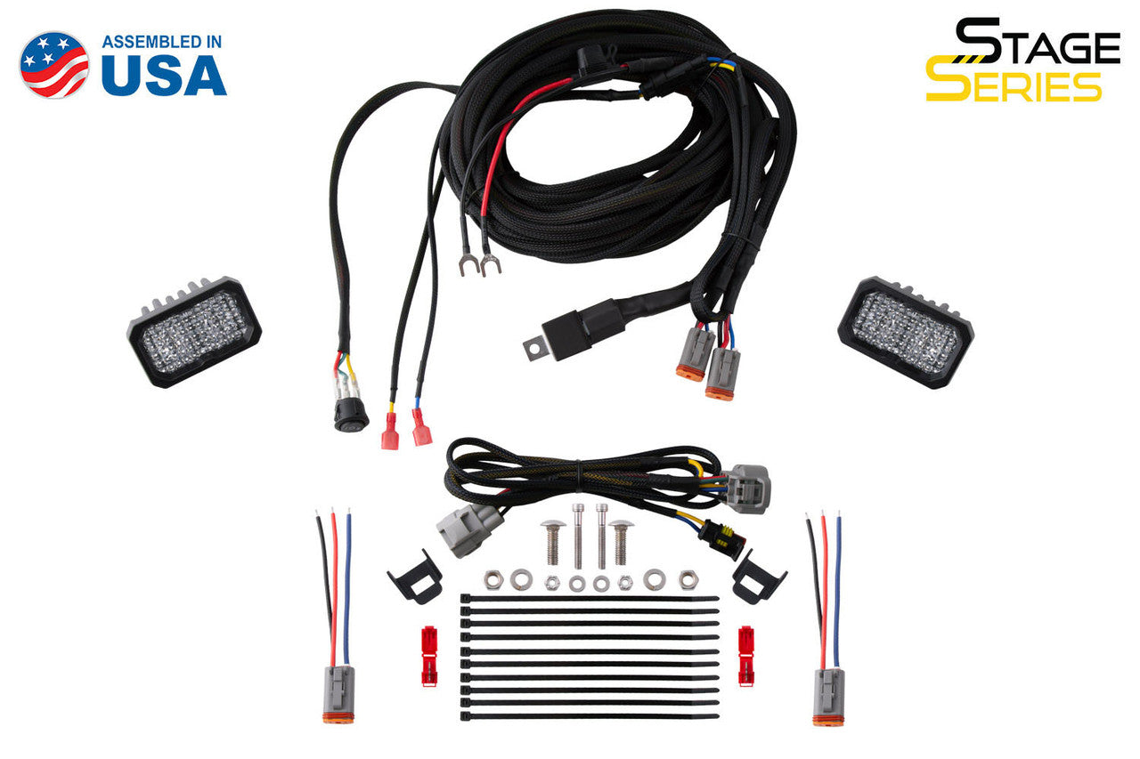 Diode Dynamics Stage Series Reverse Light Kit for 2005-2015 Toyota Tacoma, C1 Sport - Apollo Off-Road