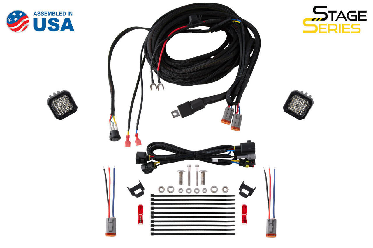 Diode Dynamics Stage Series Reverse Light Kit for 2016-2021 Toyota Tacoma, C2 Pro - Apollo Off-Road