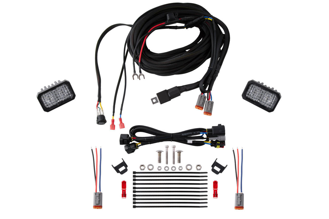 Diode Dynamics Stage Series Reverse Light Kit for 2016-2021 Toyota Tacoma, C2 Pro - Apollo Off-Road