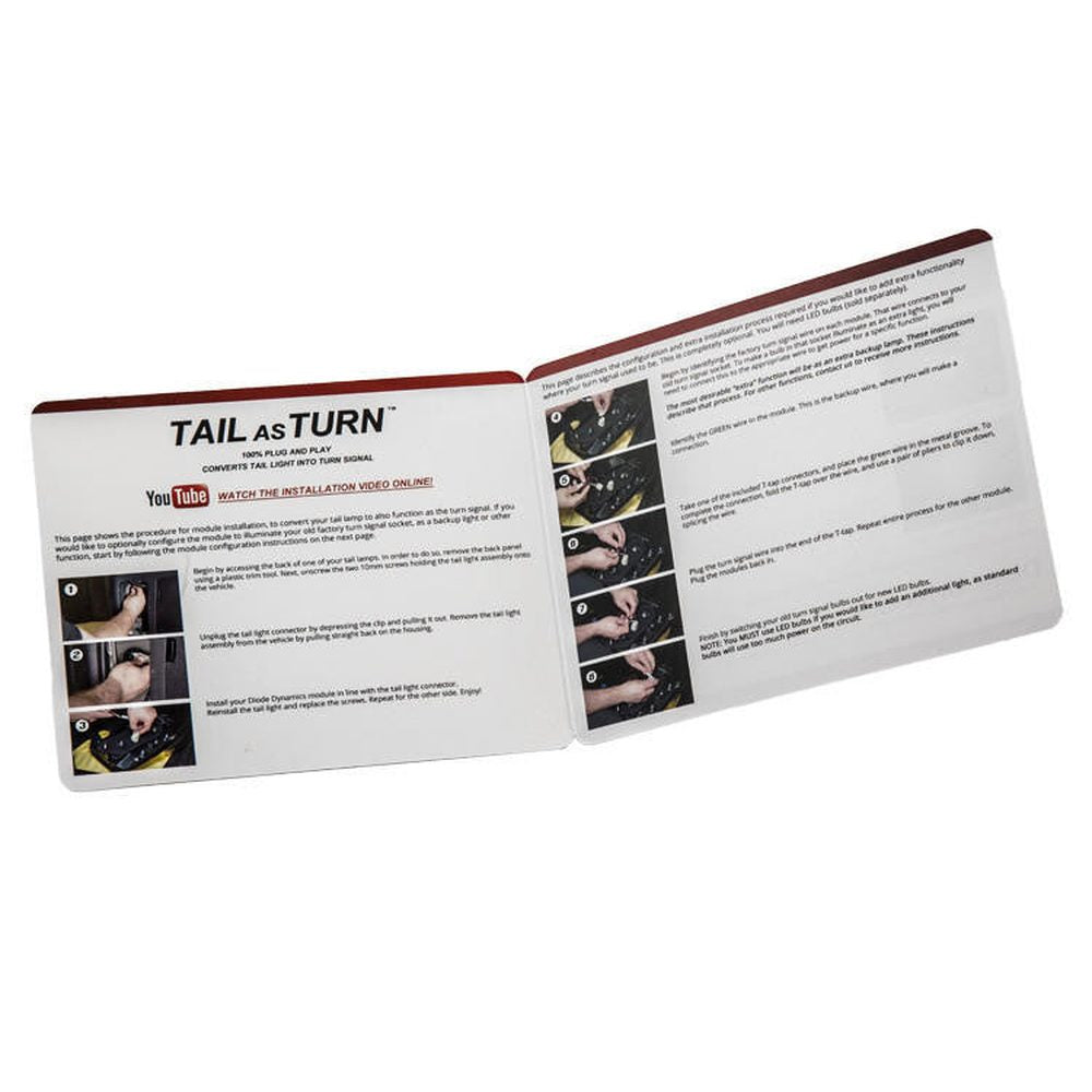 Diode Dynamics Tail as Turn Kit w- Backup for 2014-2021 Toyota 4Runner, Stage 2 - Apollo Off-Road