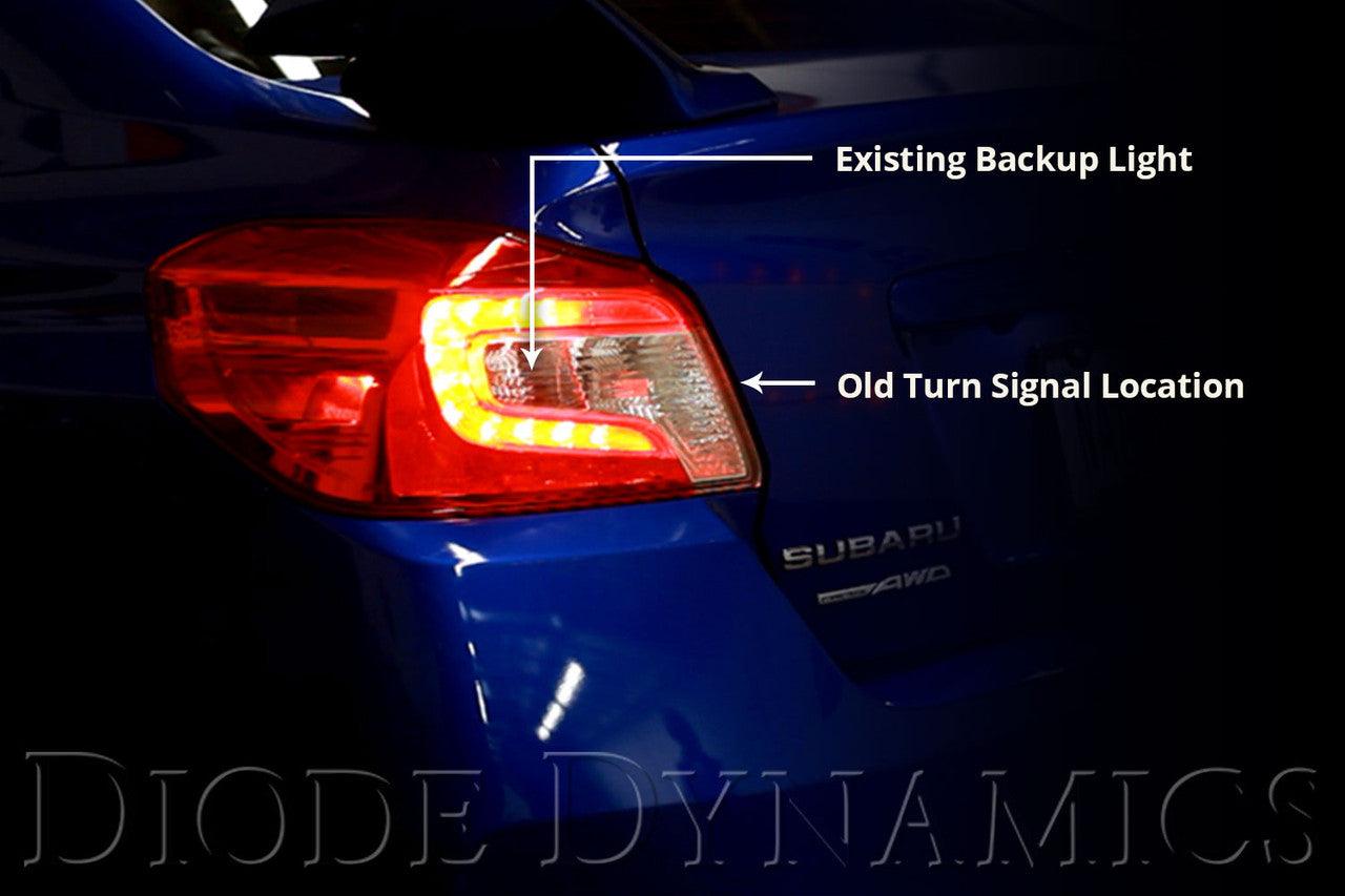 Diode Dynamics Tail as Turn Kit w- Backup for 2015-2021 Subaru WRX - STi, Stage 2 - Apollo Off-Road