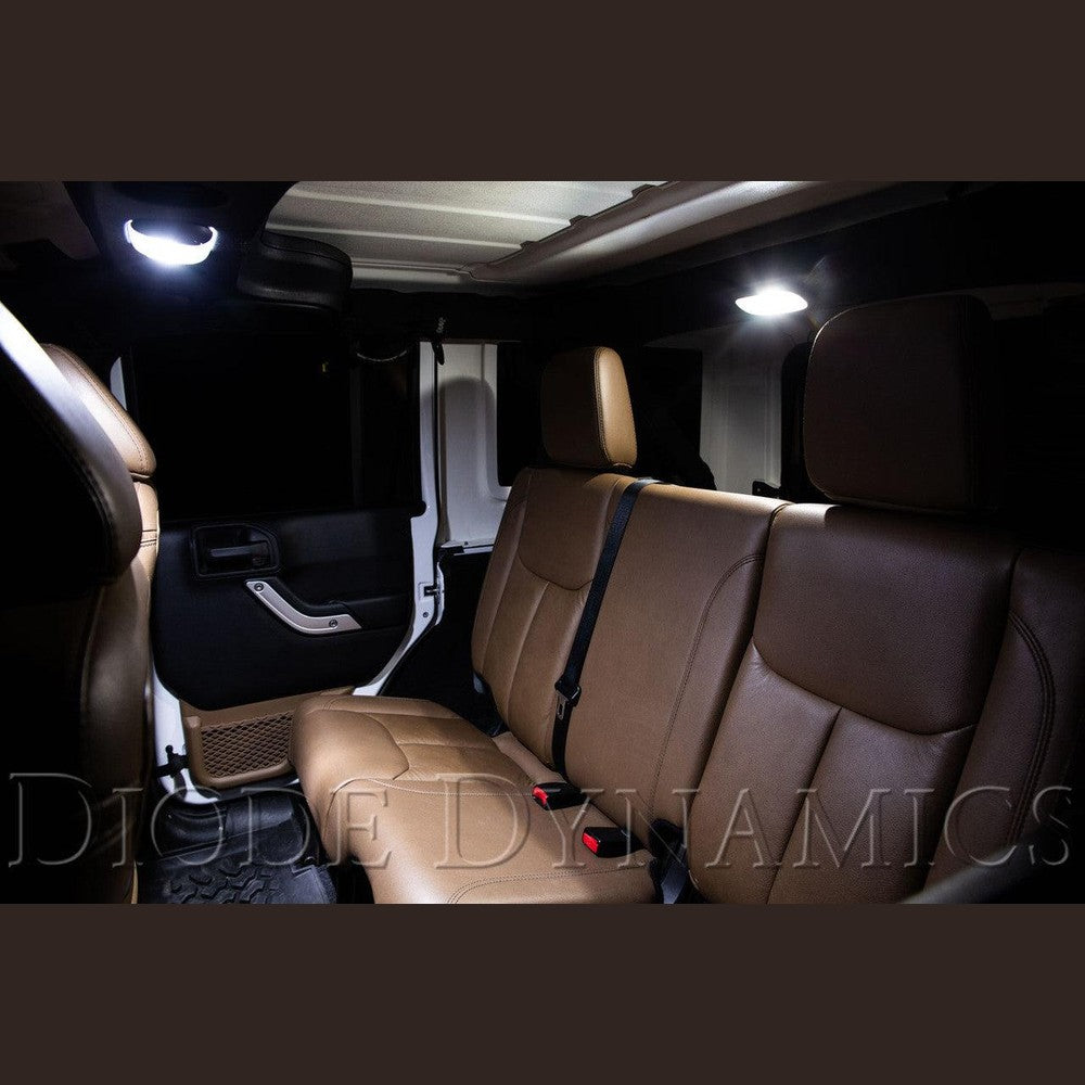 Diode Dynamics Wrangler JK 4dr Interior Kit Stage 1 Cool White - Apollo Off-Road