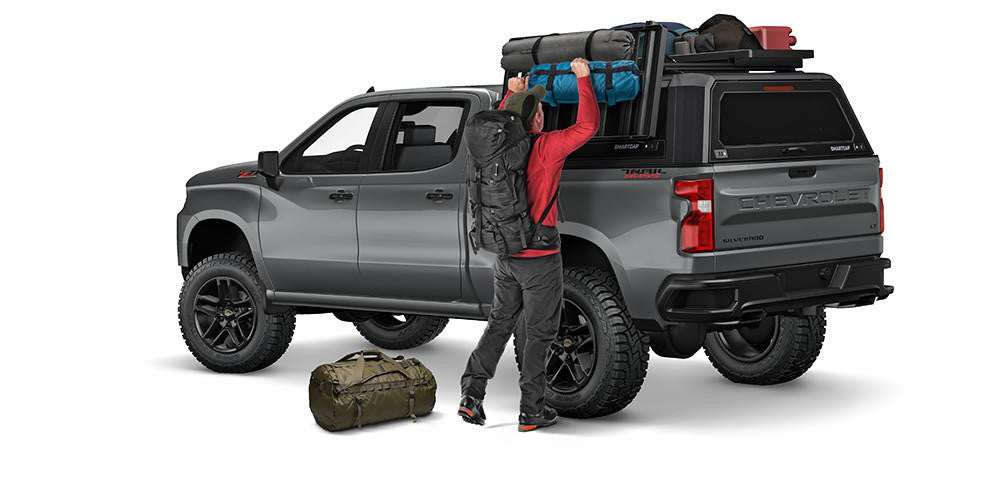 Drop Rack For 2017-2022 Ford F250-F350 Super Duty 6.8 Foot Standard Bed SmartCap™ - Apollo Off-Road