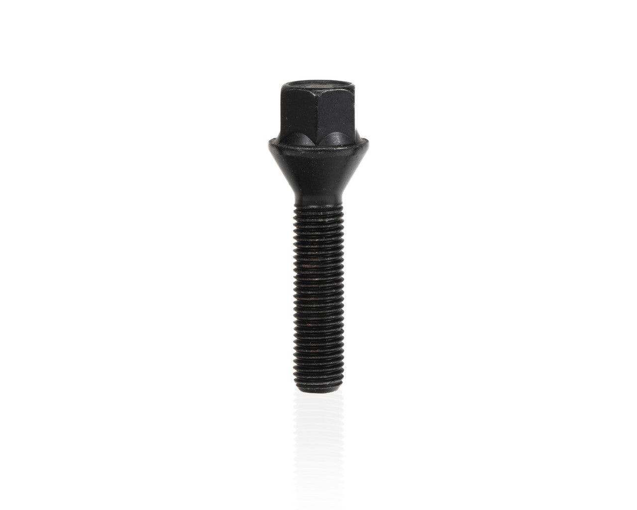 Eibach Wheel Bolt M12 X 1.5 X 43MM X 17MM Hex Taper-Seat Black Finish S1-1-12-50-43-17-B - Apollo Off-Road