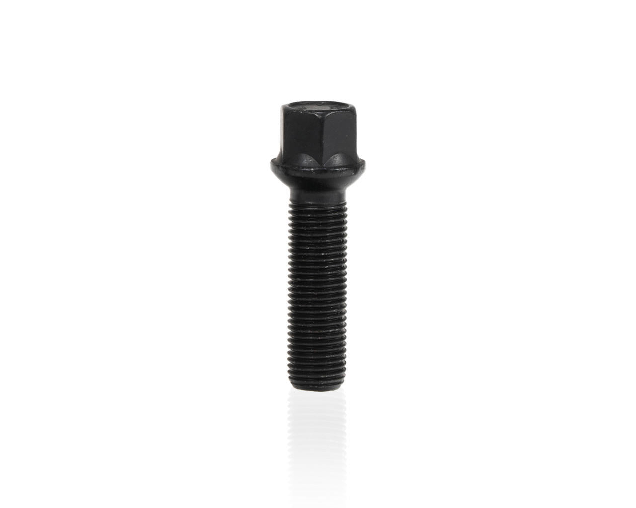 Eibach Wheel Bolt M14 X 1.5 X 37MM X 19MM Hex Spinning Round-Seat Black Finish S1-6-14-50-37-17-B - Apollo Off-Road