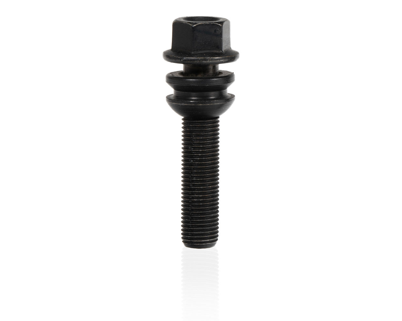 Eibach Wheel Stud M14 X 1.5 X 37MM X 19MM Hex Round-Seat Black Finish S4-7-14-50-37-19-B - Apollo Off-Road