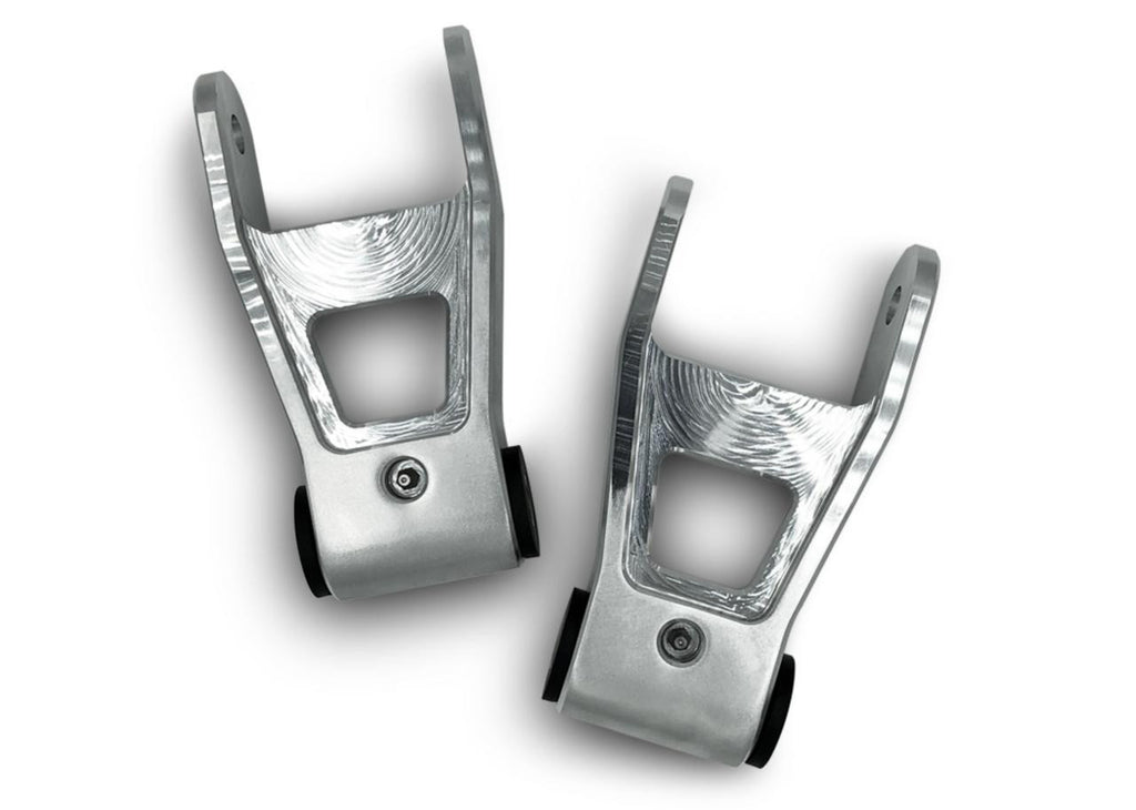Ford F-150 and Gen 1 & Gen 2 Raptor Billet Aluminum Leaf Spring Shackles - Apollo Off-Road