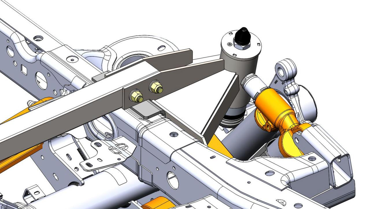 Ford Raptor Bump Stop Frame Support Kit - Apollo Off-Road