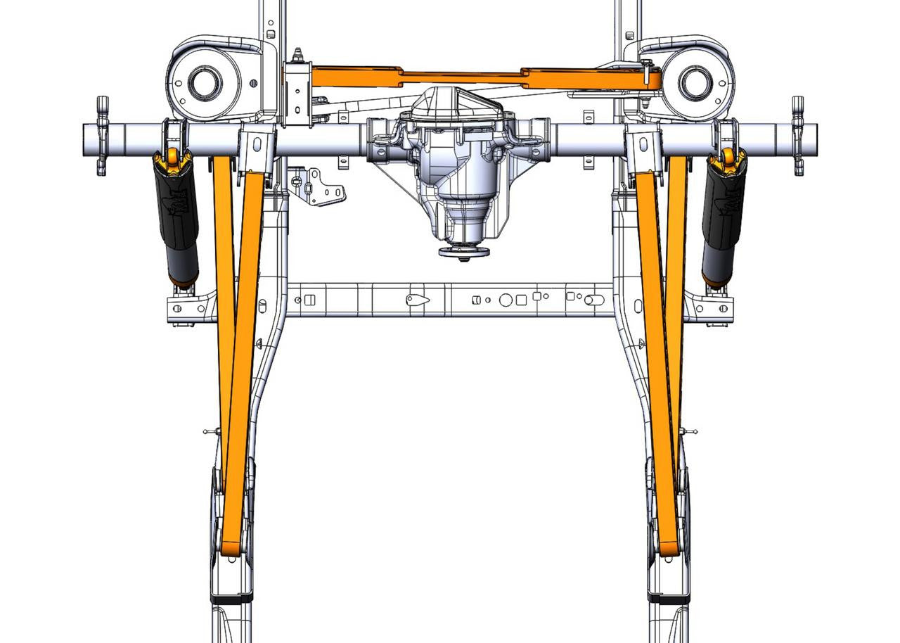 Ford Raptor Gen 3 Rear Upper Link Kit - Apollo Off-Road