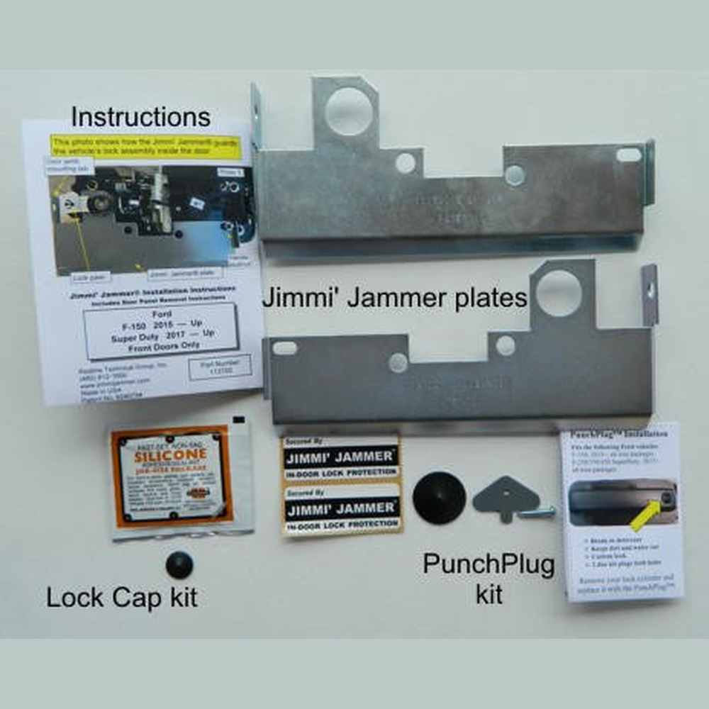 Front In-Door Lock Protection for Ford Trucks - Apollo Off-Road