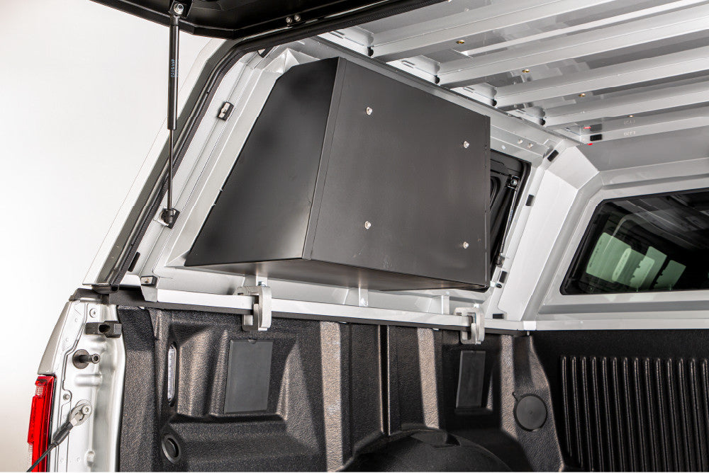 Half-Bin Length Full-Size EVO, EVOa, and EVOc Applications 5.5 Foot or 6.5 Foot Bed Left Side Mount - Apollo Off-Road