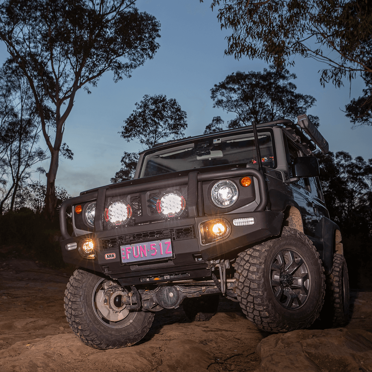 Intensity Solis(TM) 21 Flood Driving Light SJB21F - Apollo Off-Road